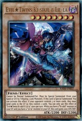 EvilTwins Ki-sikil & Lil-la - RA04-EN037 - Ultimate Rare - 1st Edition